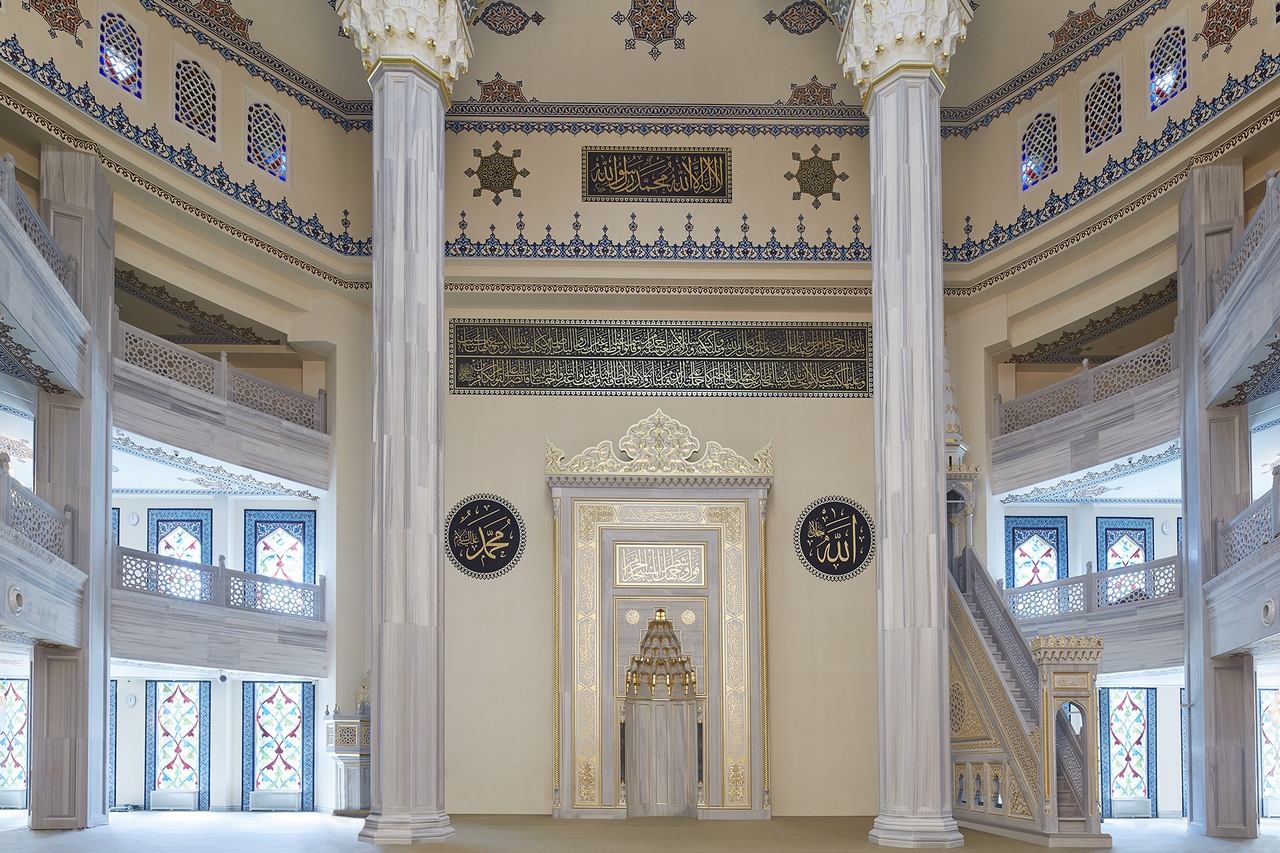 Cami Hat Sanatı Nakkaş-012 - Cami İçi Restorasyon Modelleri