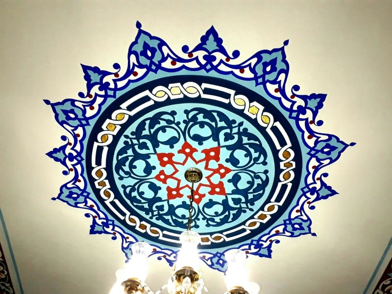 Cami Hat Sanatı Nakkaş-028 - Cami Nakkaş Çeşitleri