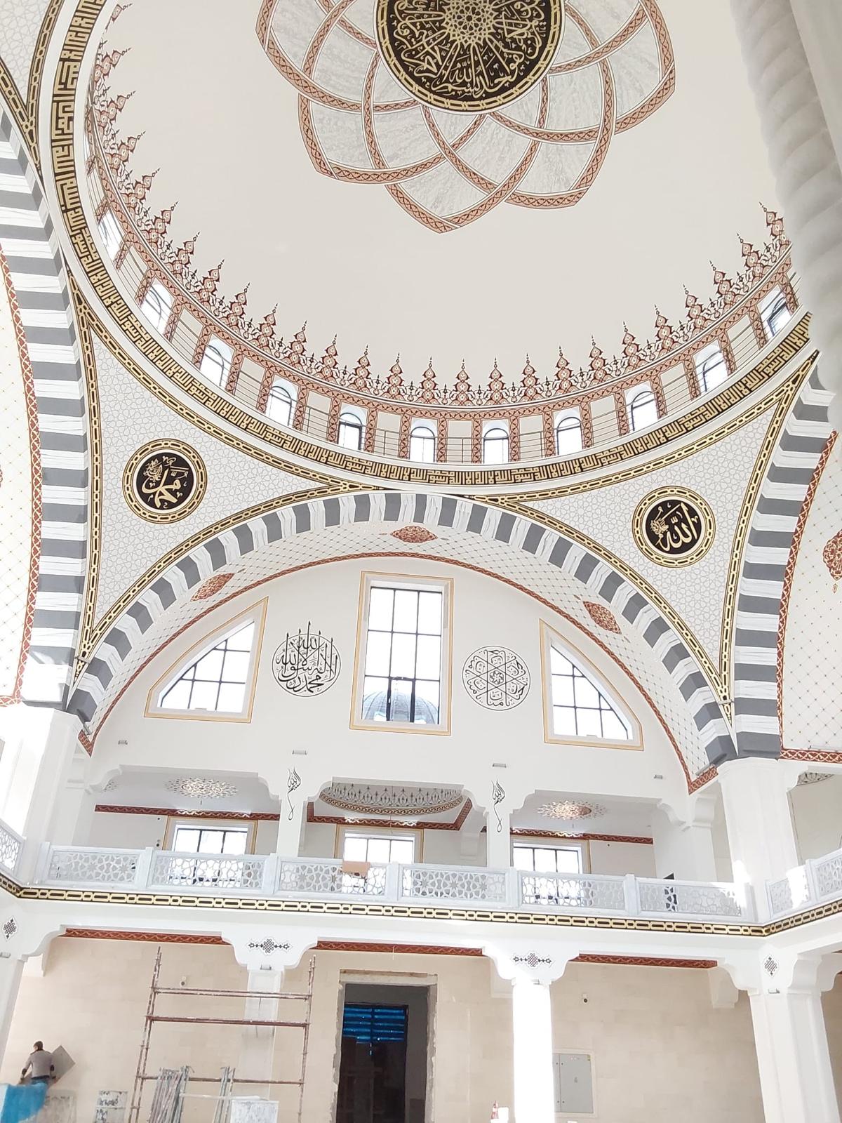 Cami Hat Sanatı Nakkaş-035 - Cami Geleneksel Süsleme