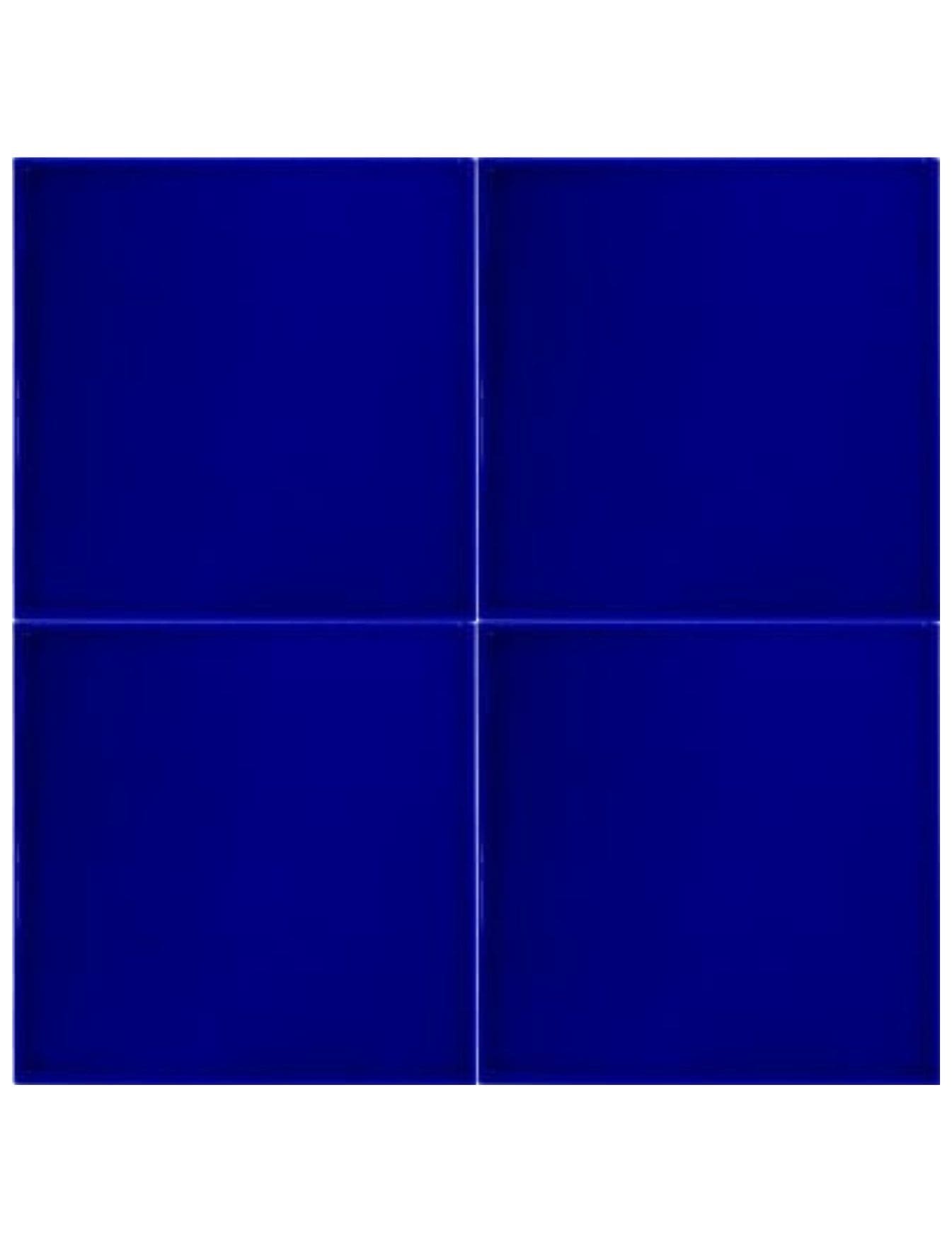 Çini Seramik Karo Modelleri - 03, Lacivert Seramik Karo 20x20