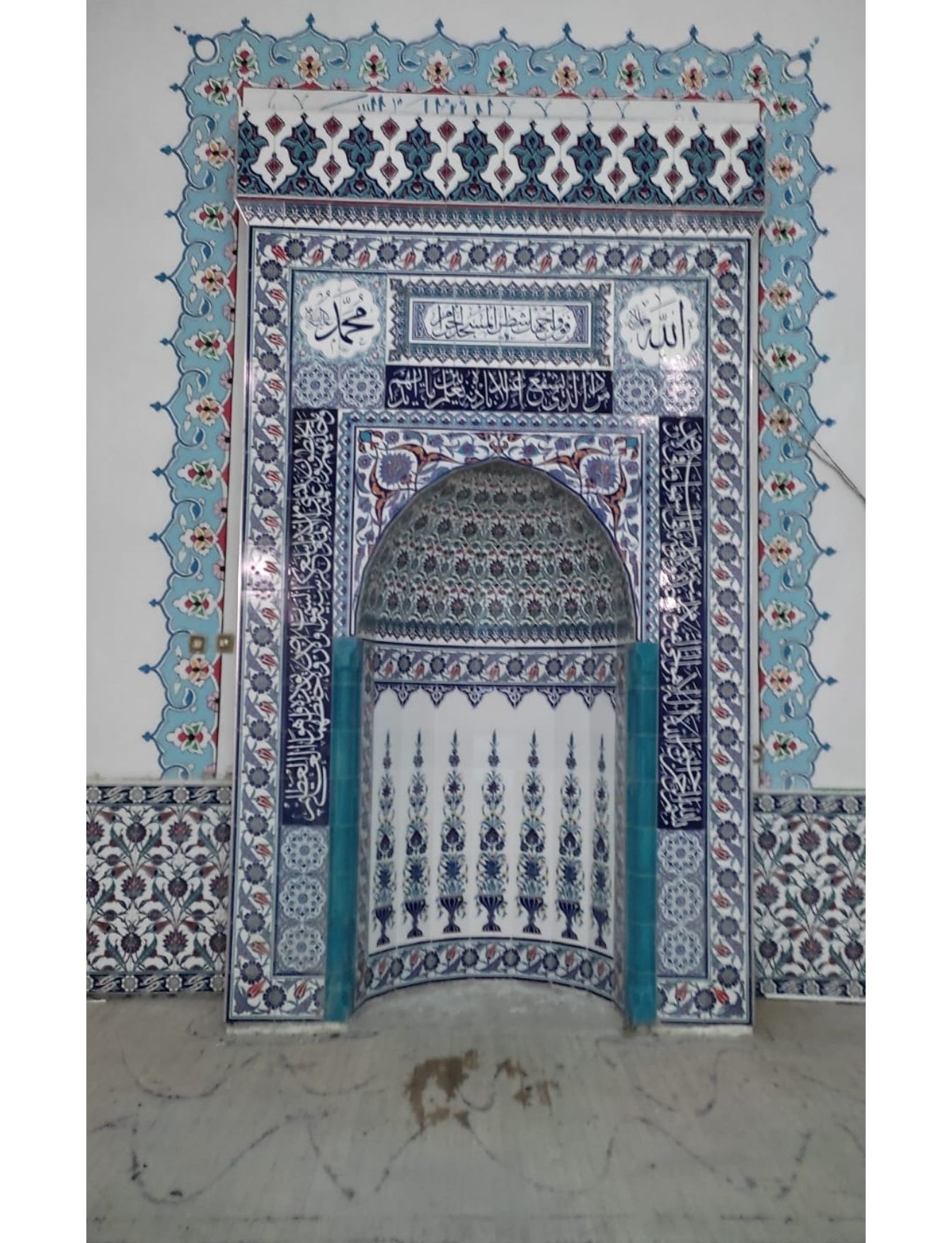 Cami Çini Mihrap - 68, Mescit Mihrap Fiyatları Modelleri, Cami Çinileri
